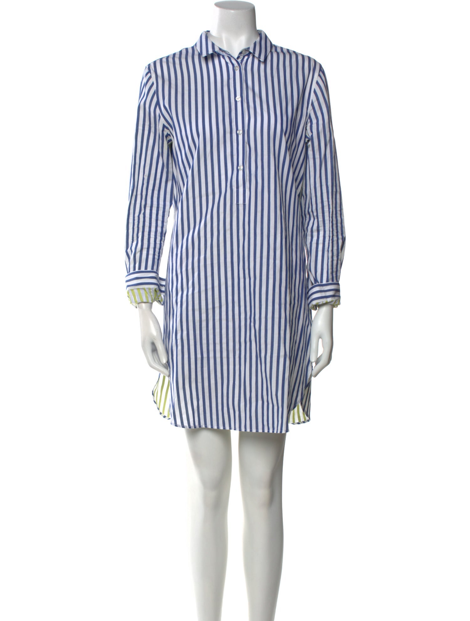 Saint James Striped Mini Dress