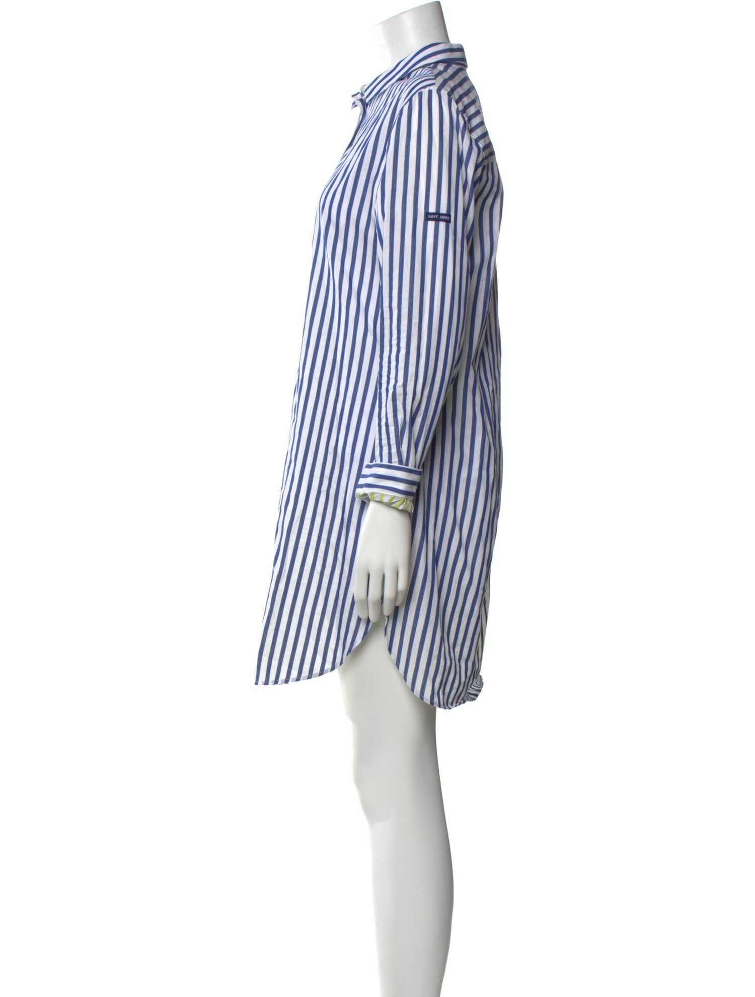 Saint James Striped Mini Dress