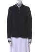 Saint James Mock Neck Long Sleeve Sweatshirt
