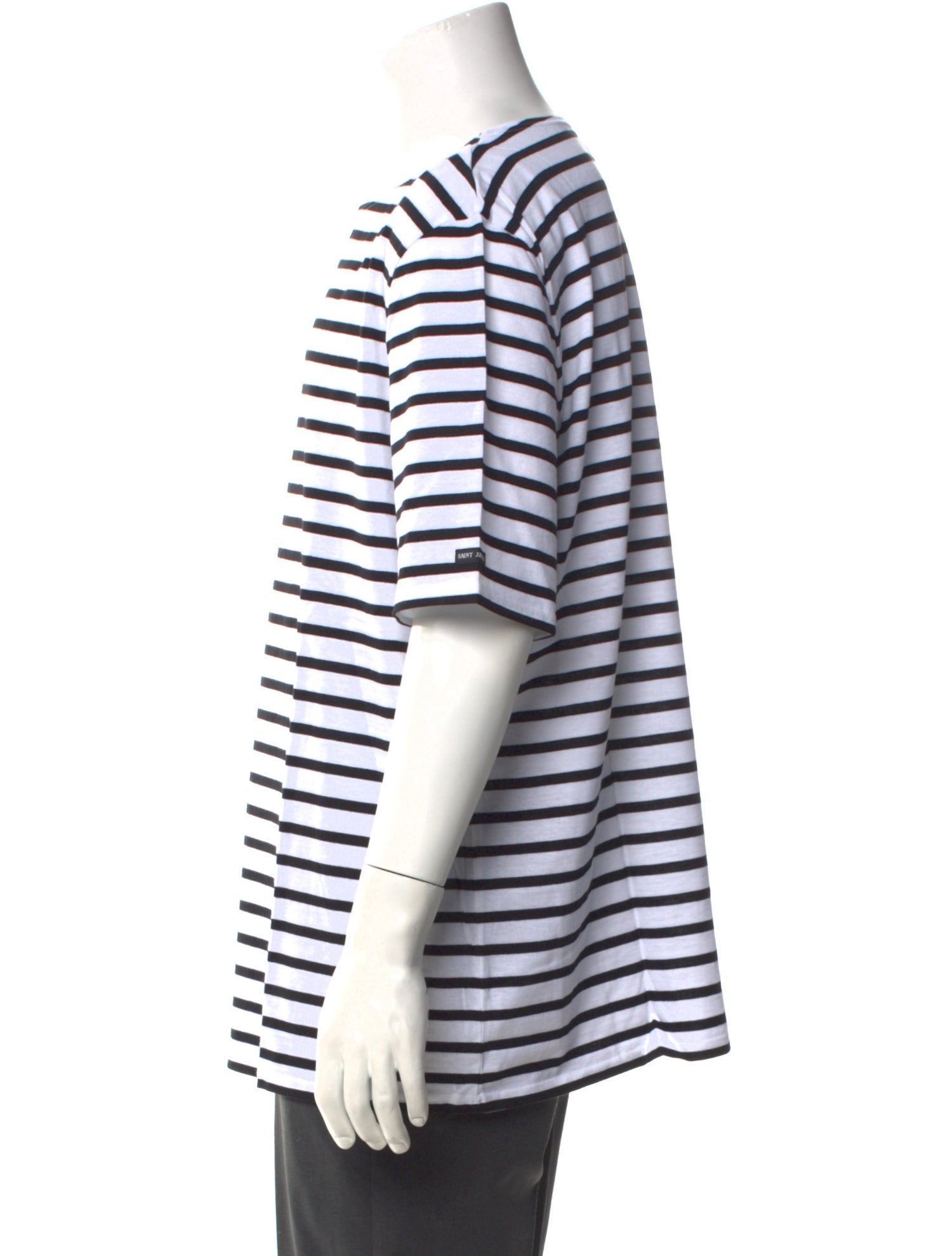 Saint James Striped Crew Neck T-Shirt w/ Tags