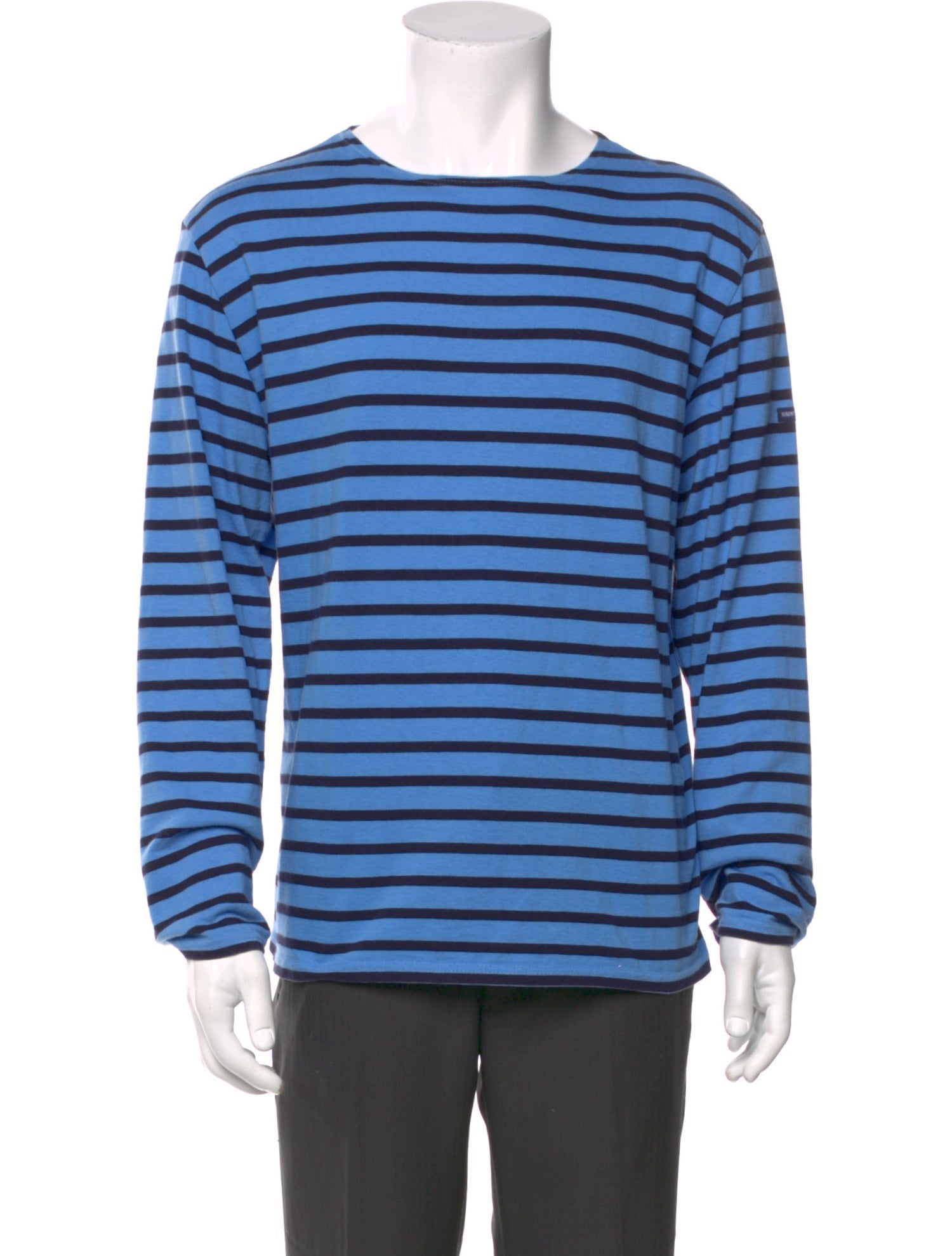 Saint James Striped Long Sleeve Shirt