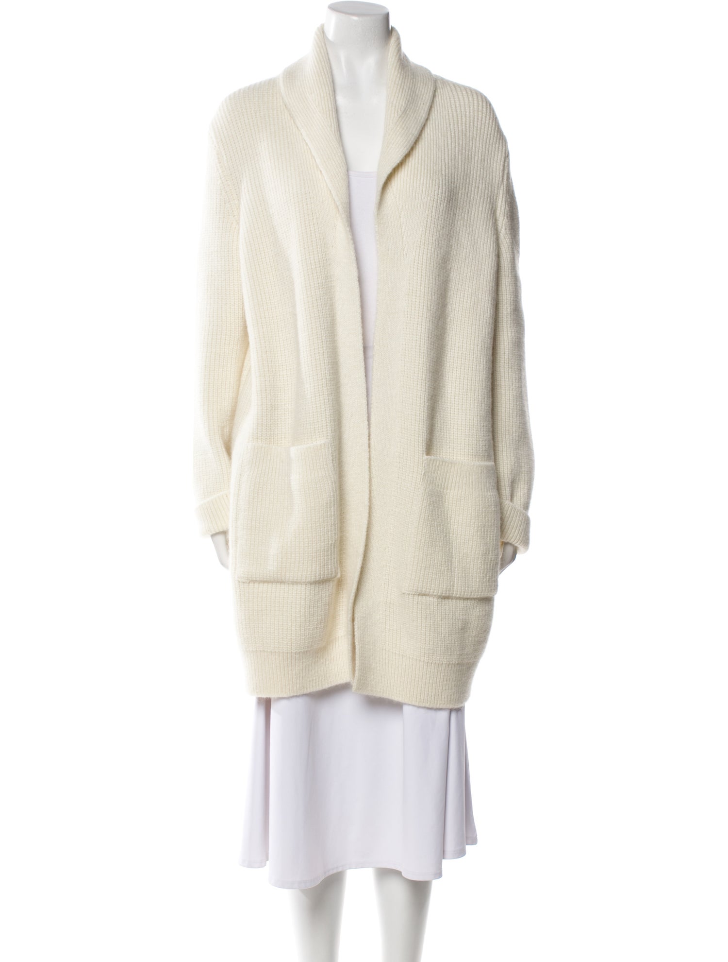 Saint James Mohair Open Front Sweater