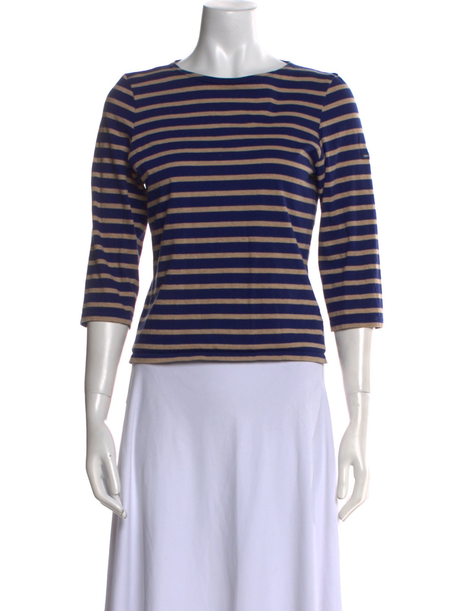 Saint James Striped Crew Neck T-Shirt