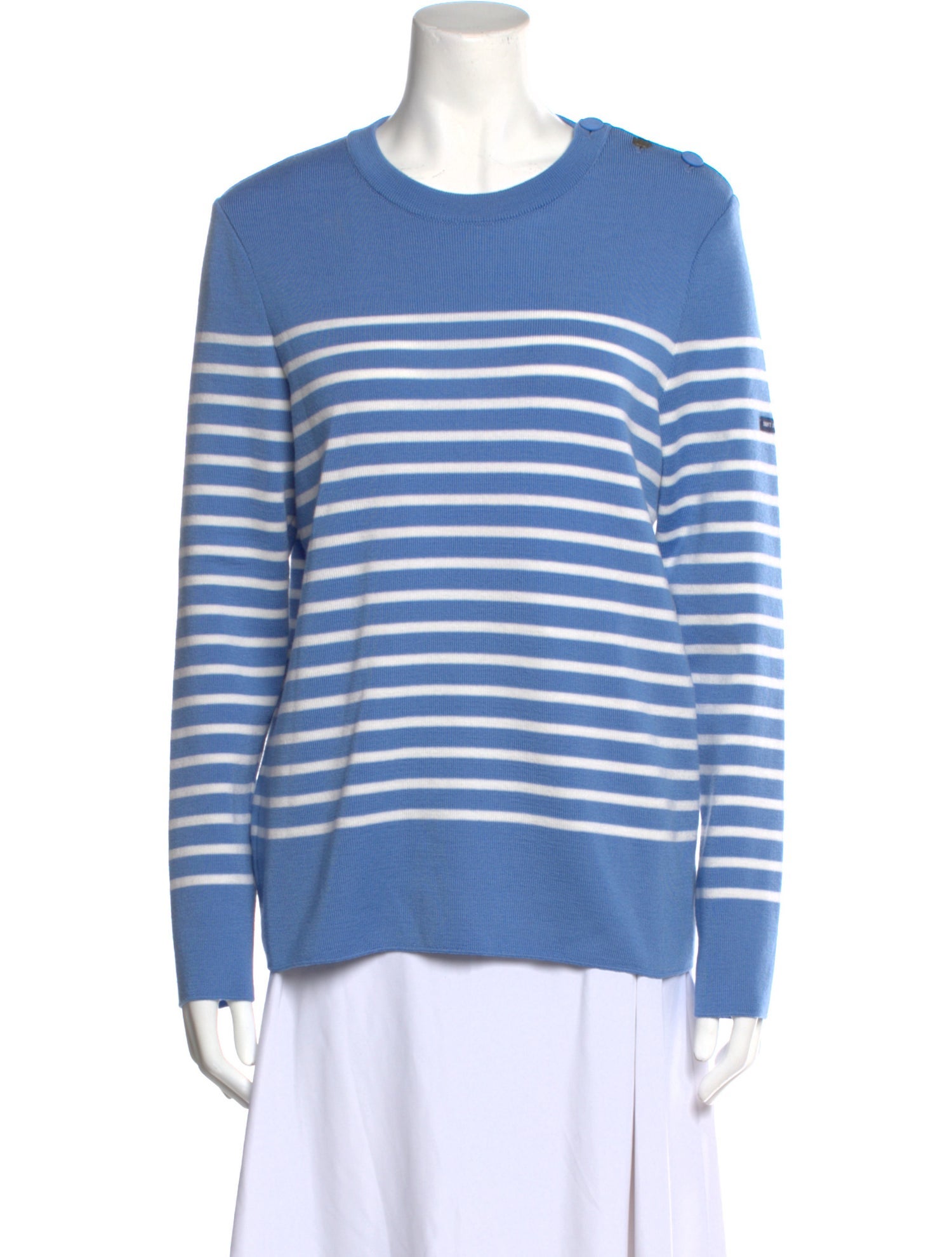 Saint James Wool Striped Sweater