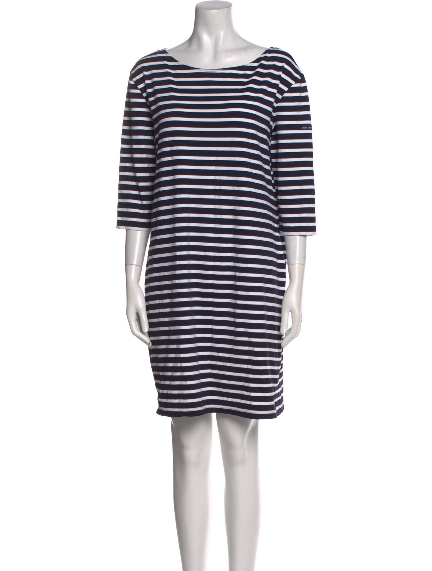 Saint James Striped Mini Dress
