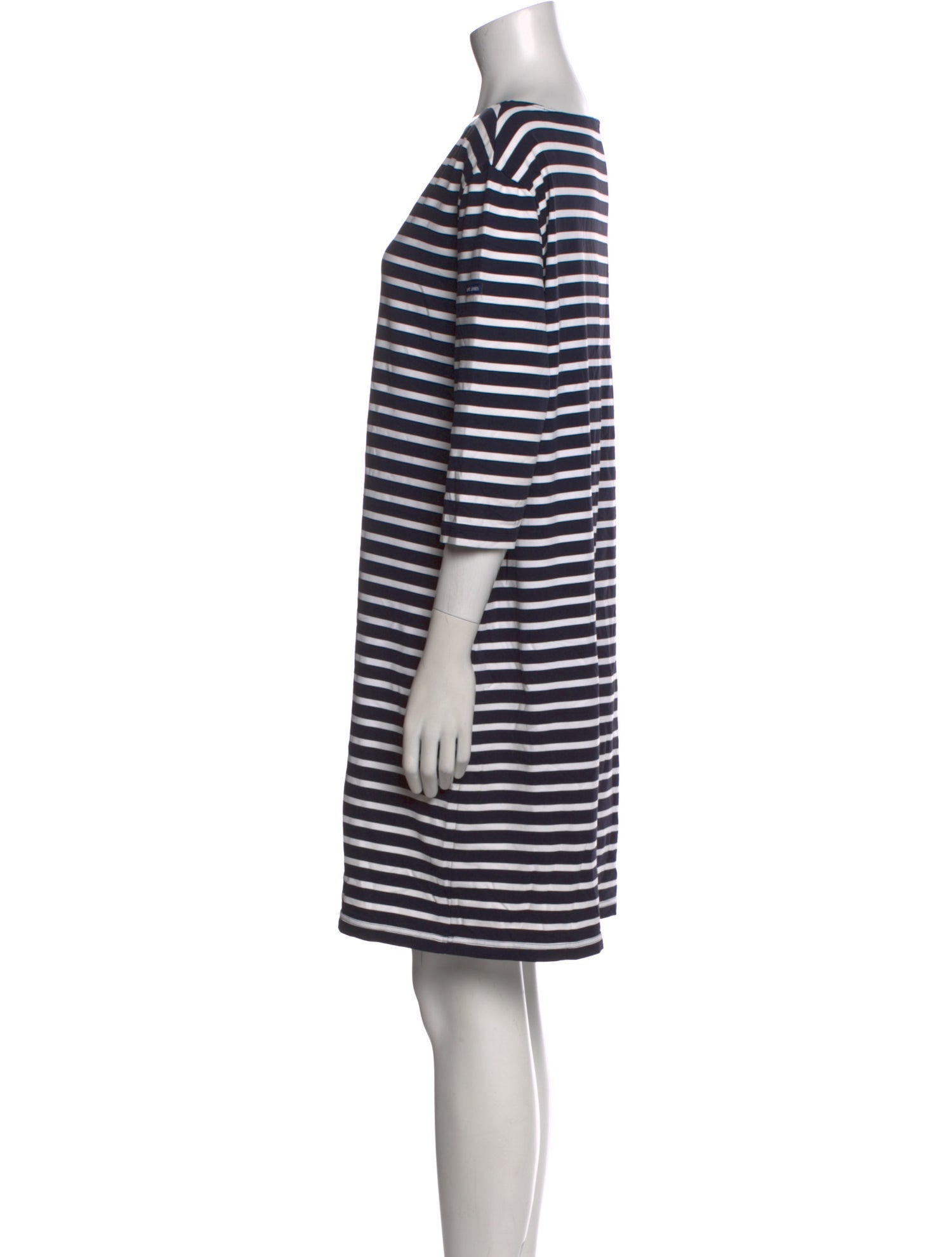 Saint James Striped Mini Dress