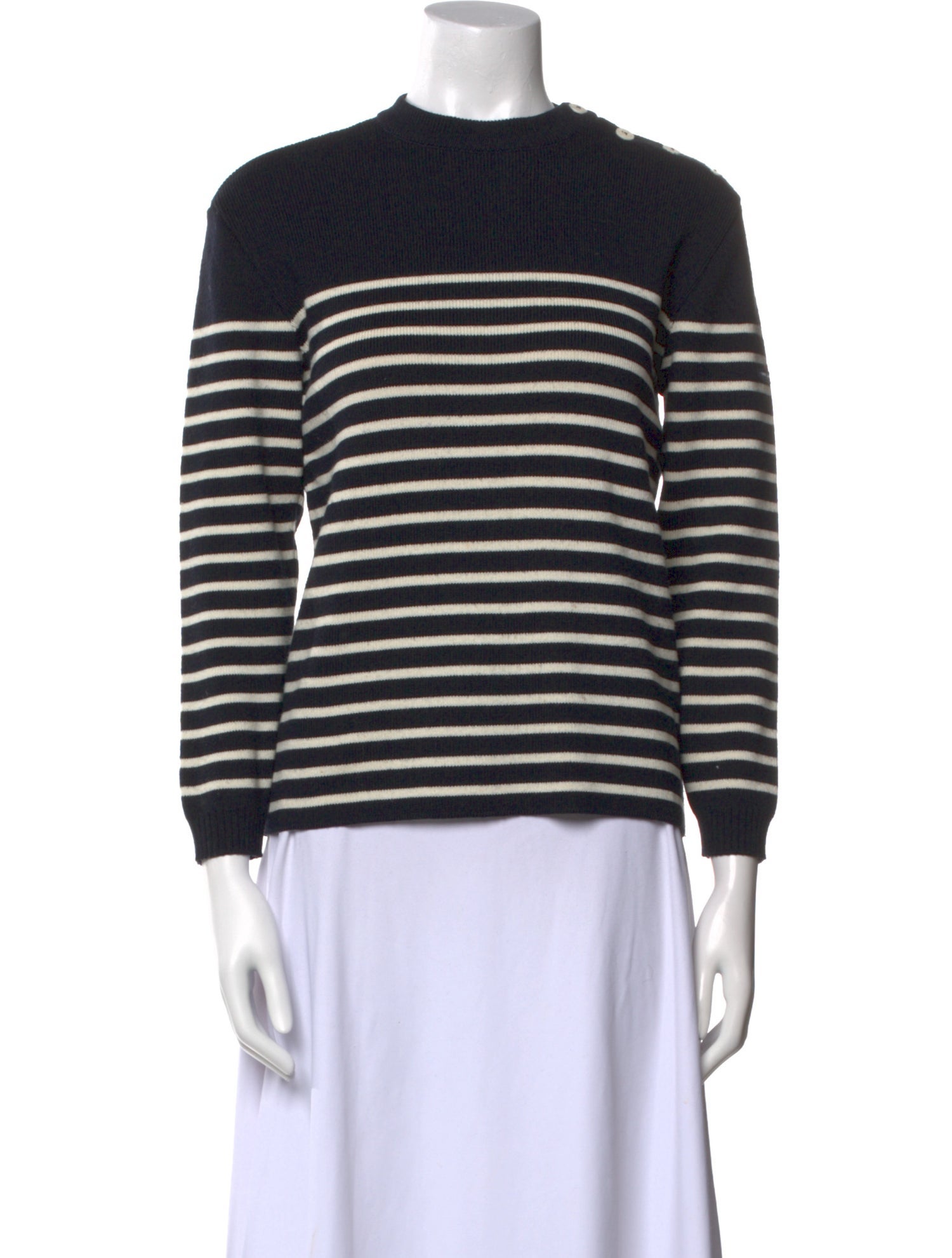 Saint James Wool Striped Sweater