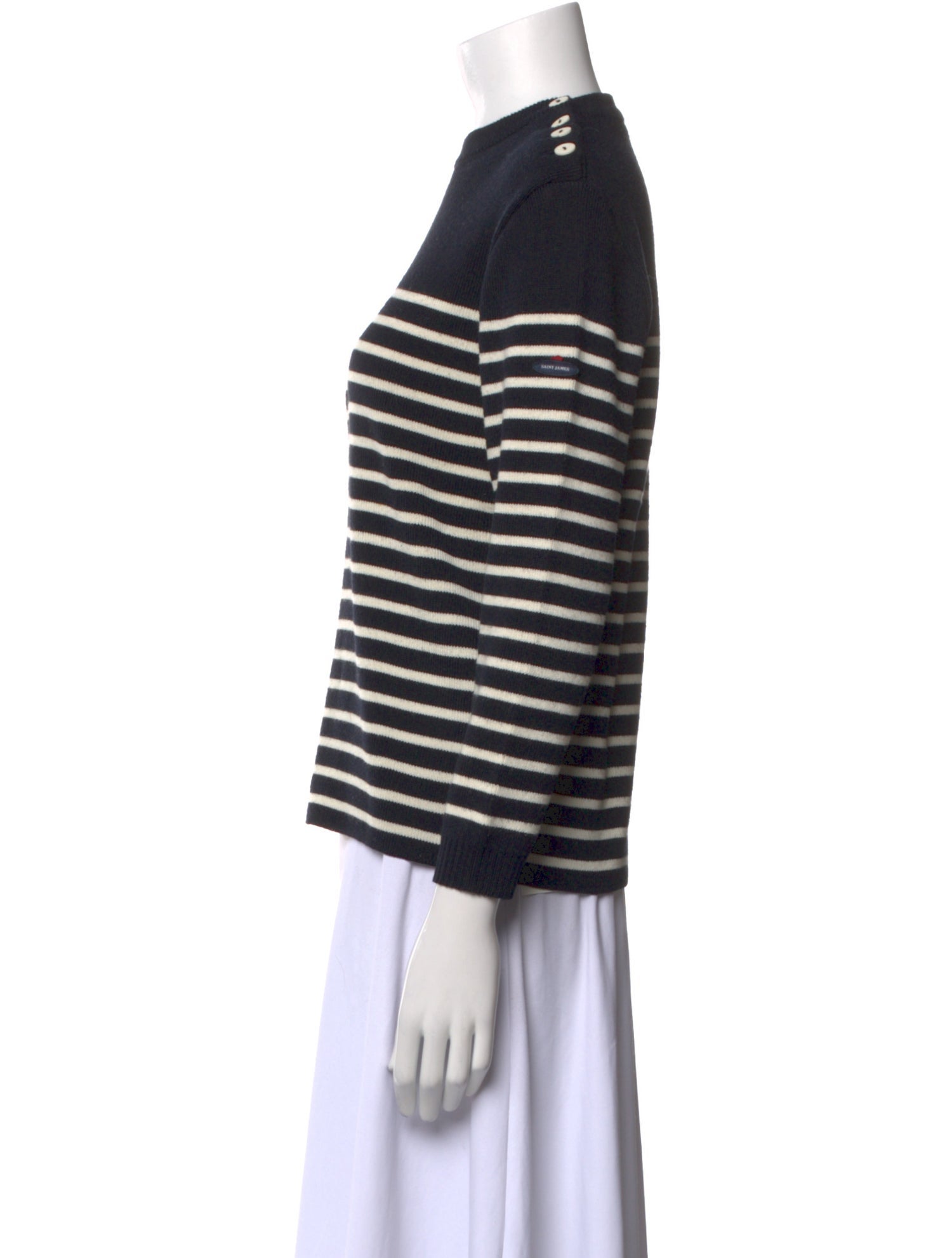 Saint James Wool Striped Sweater