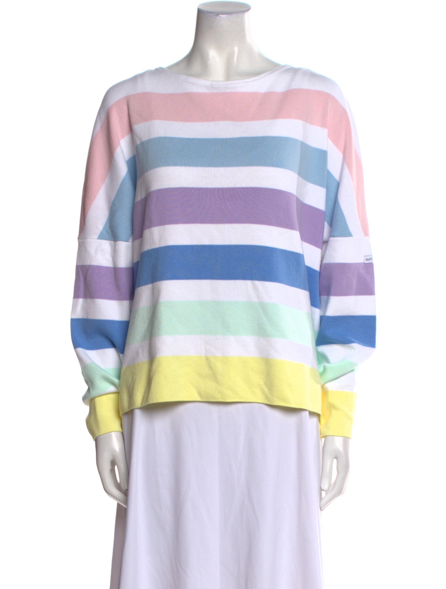 Saint James Striped Bateau Neckline Sweater w/ Tags