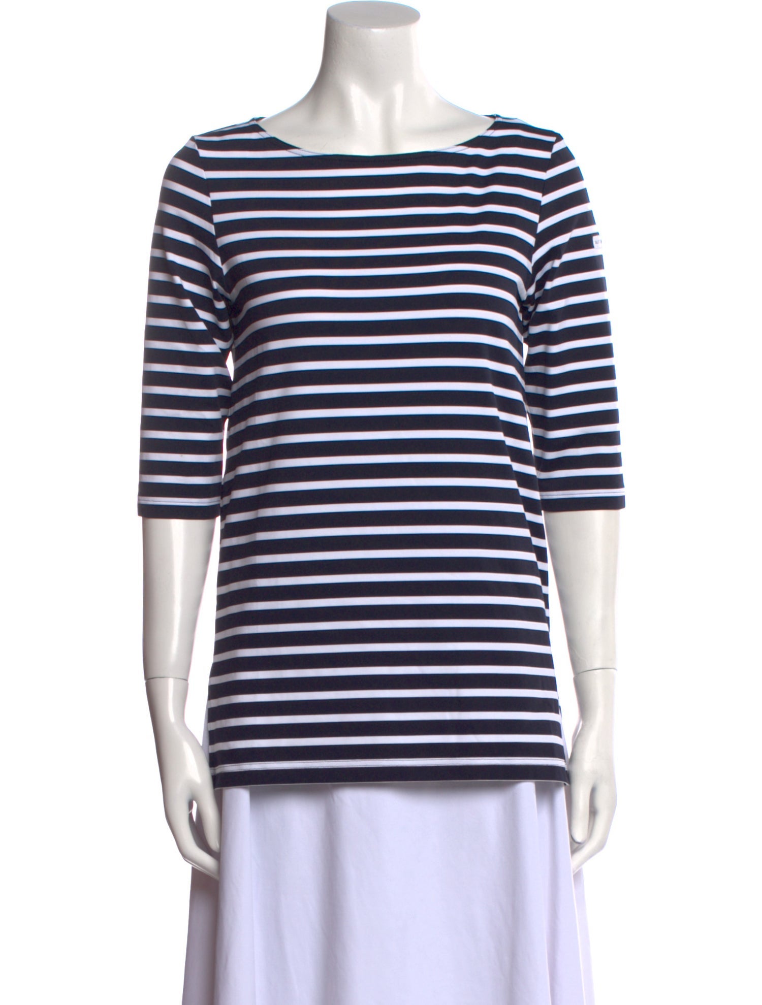 Saint James Nylon Striped T-Shirt