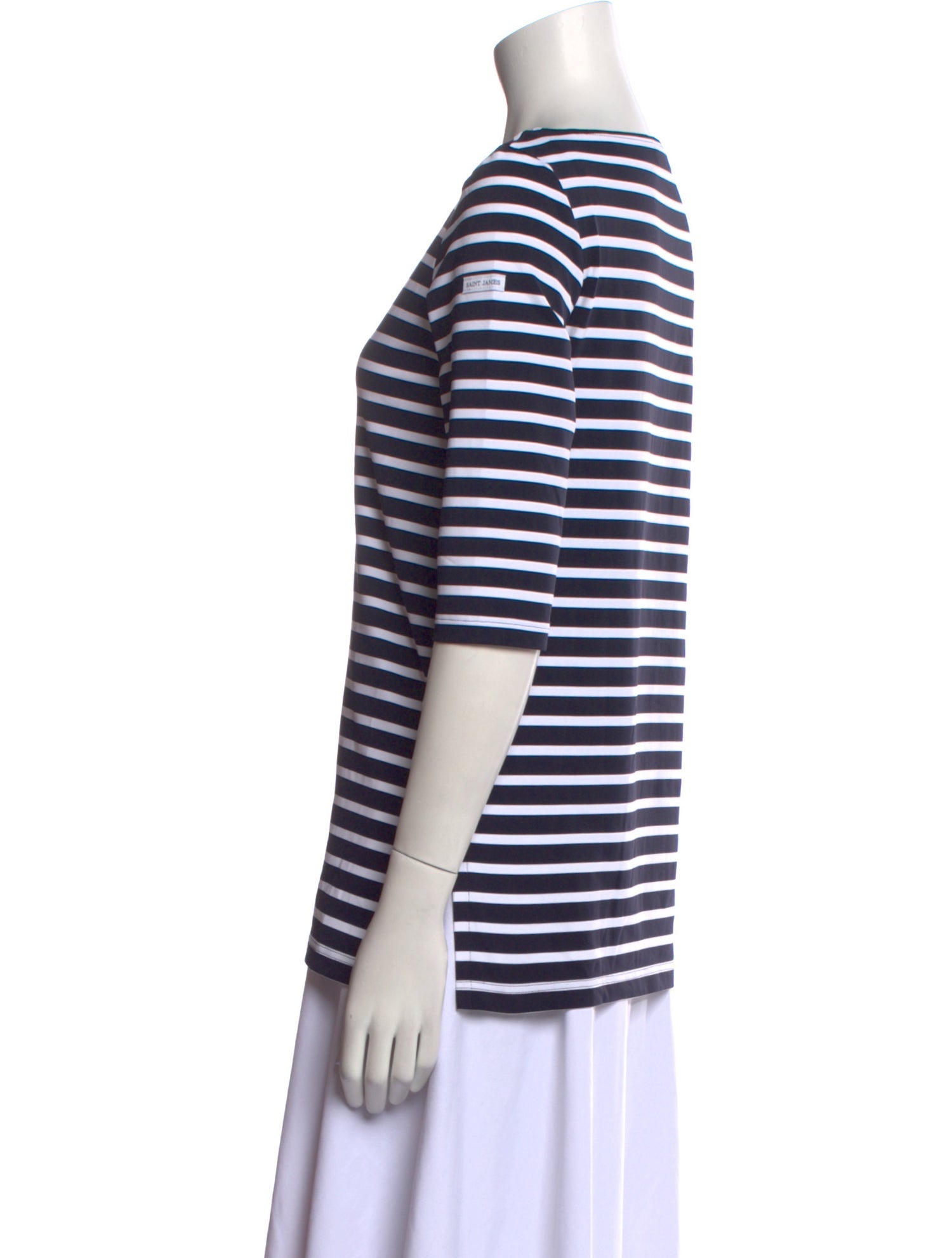 Saint James Nylon Striped T-Shirt