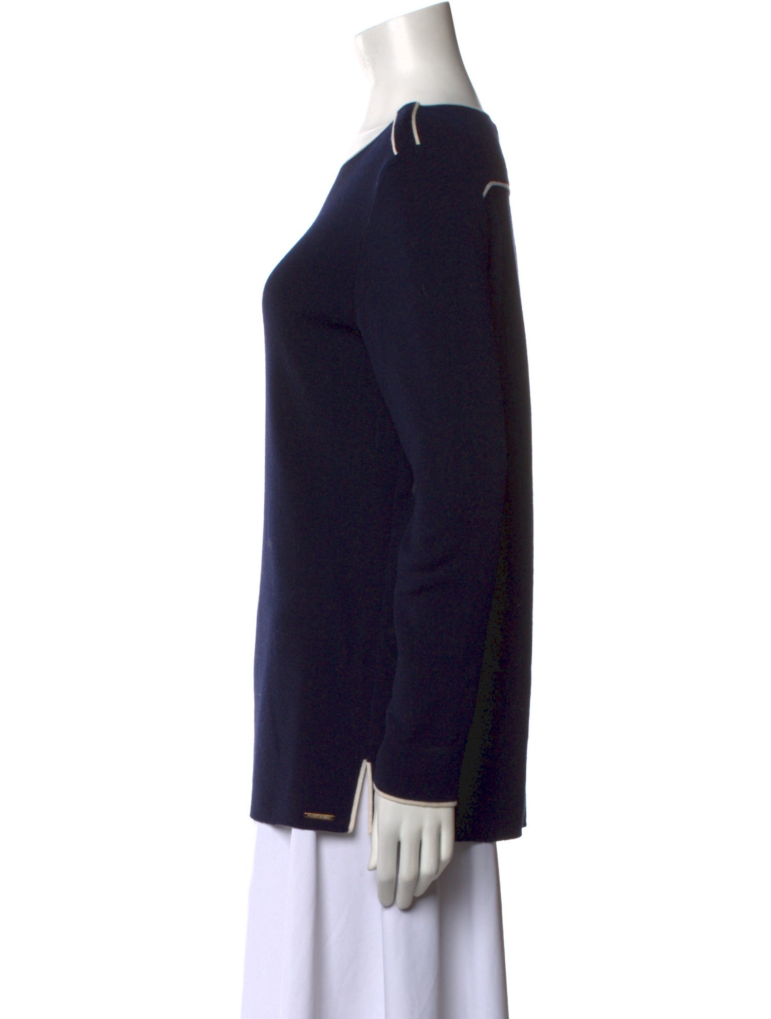 Saint James Wool Bateau Neckline Sweater