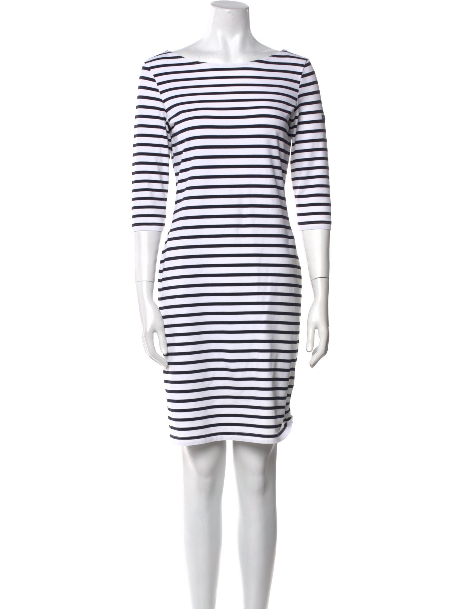 Saint James Striped Mini Dress