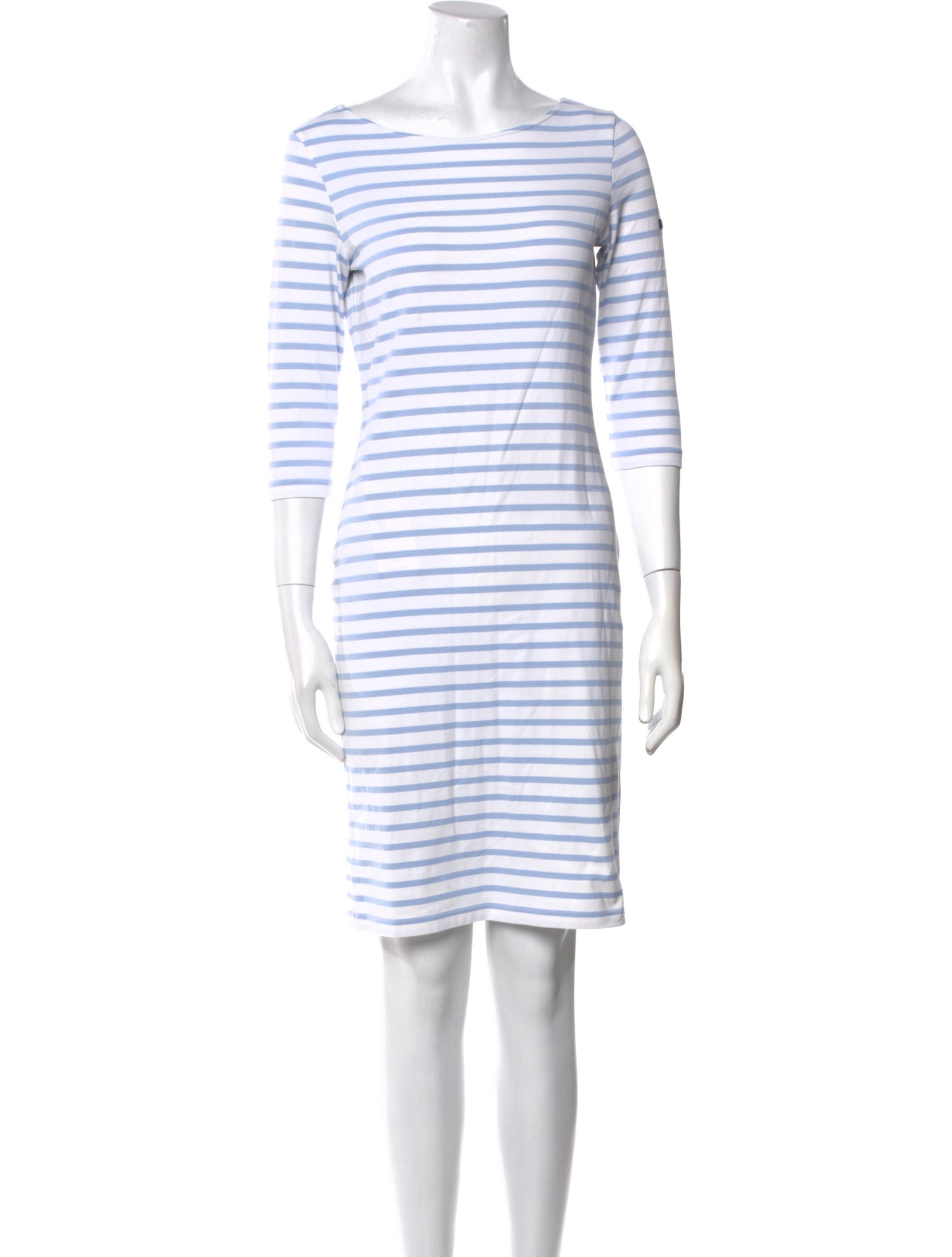 Saint James Striped Mini Dress