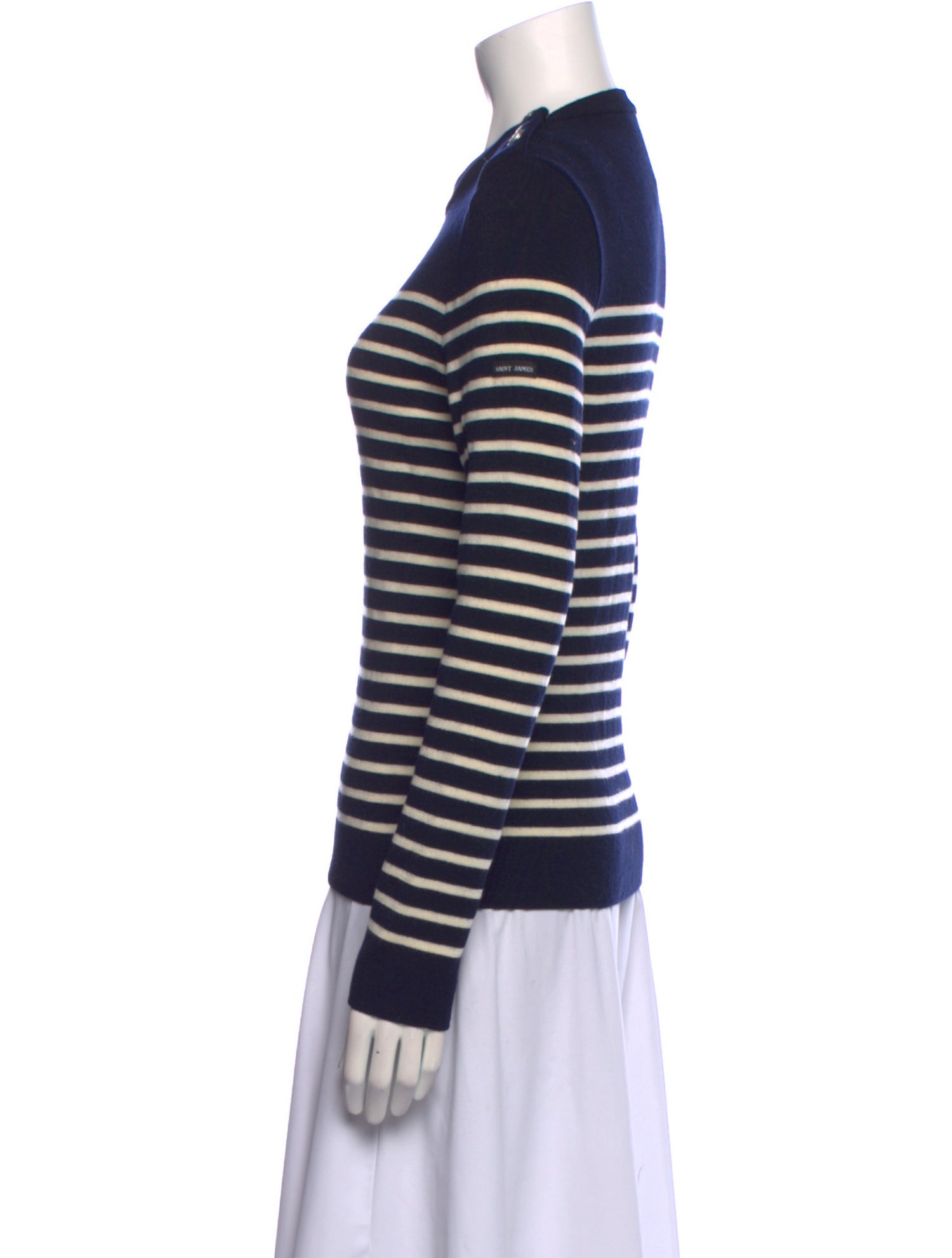 Saint James Wool Striped Sweater