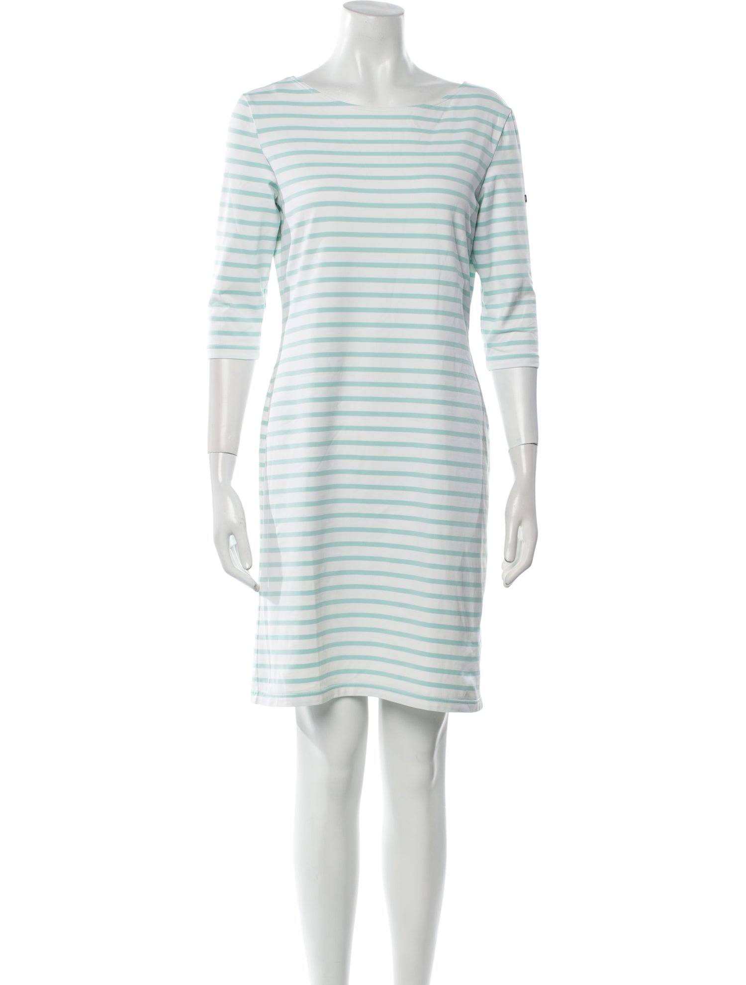Saint James Striped Mini Dress