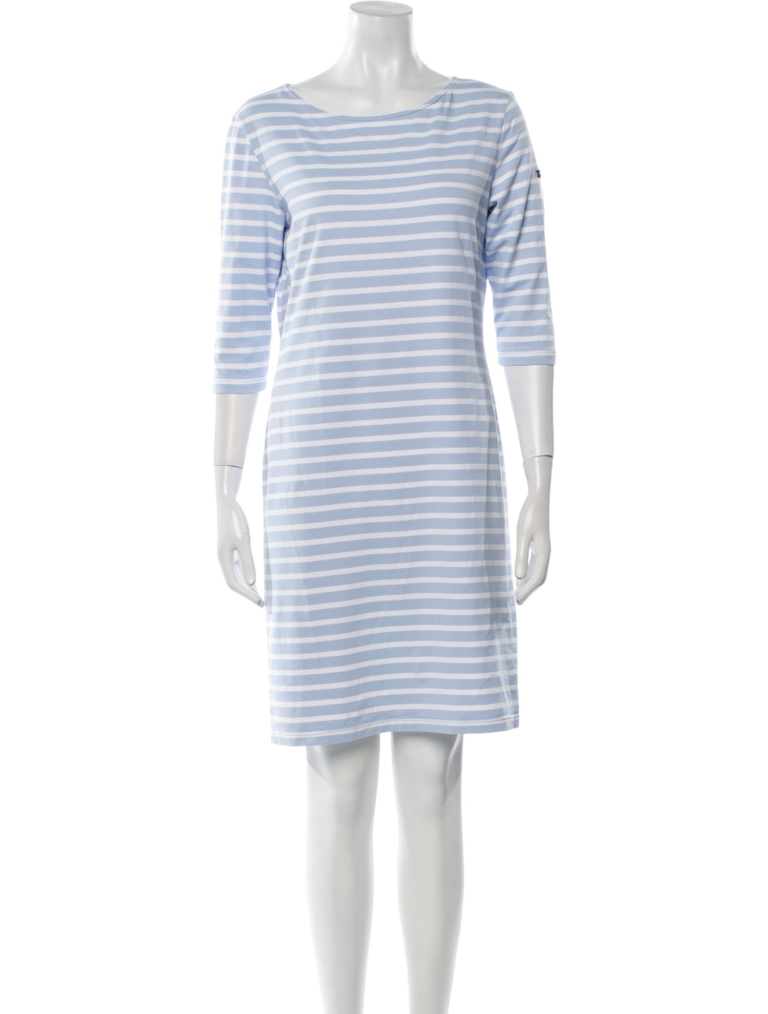 Saint James Striped Mini Dress