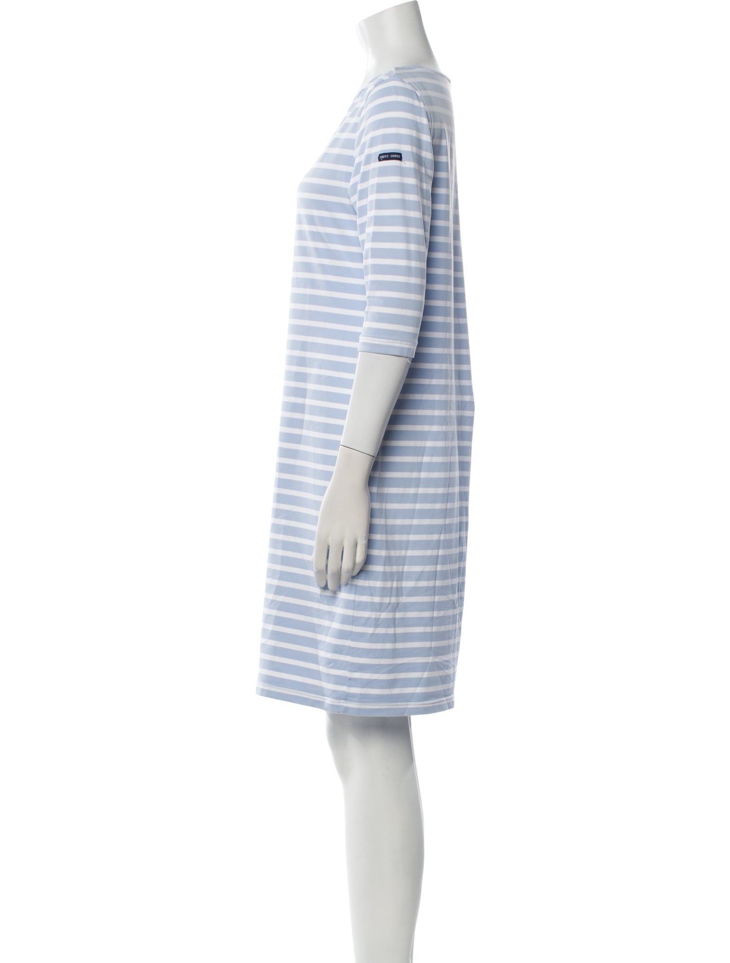 Saint James Striped Mini Dress