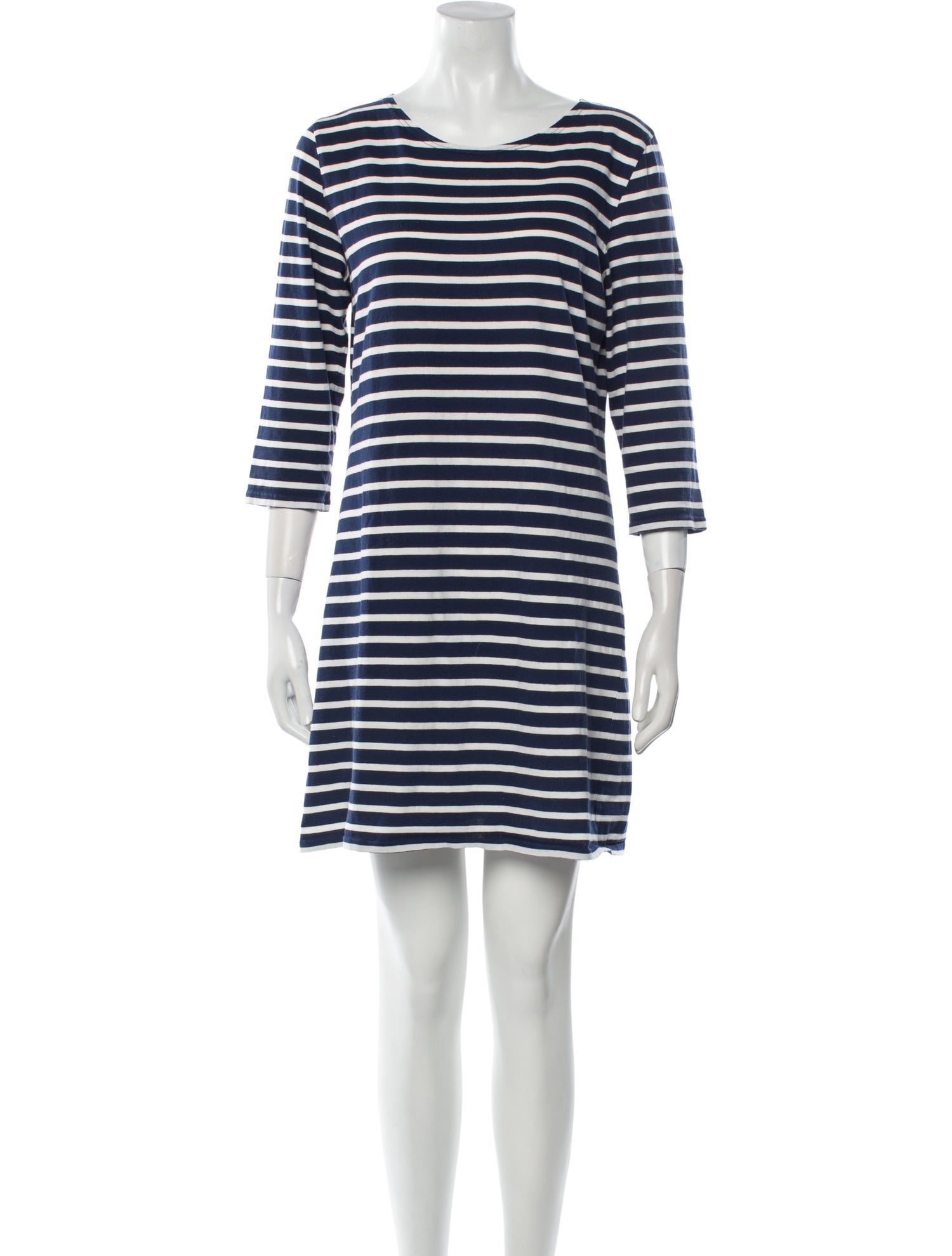 Saint James Striped Mini Dress