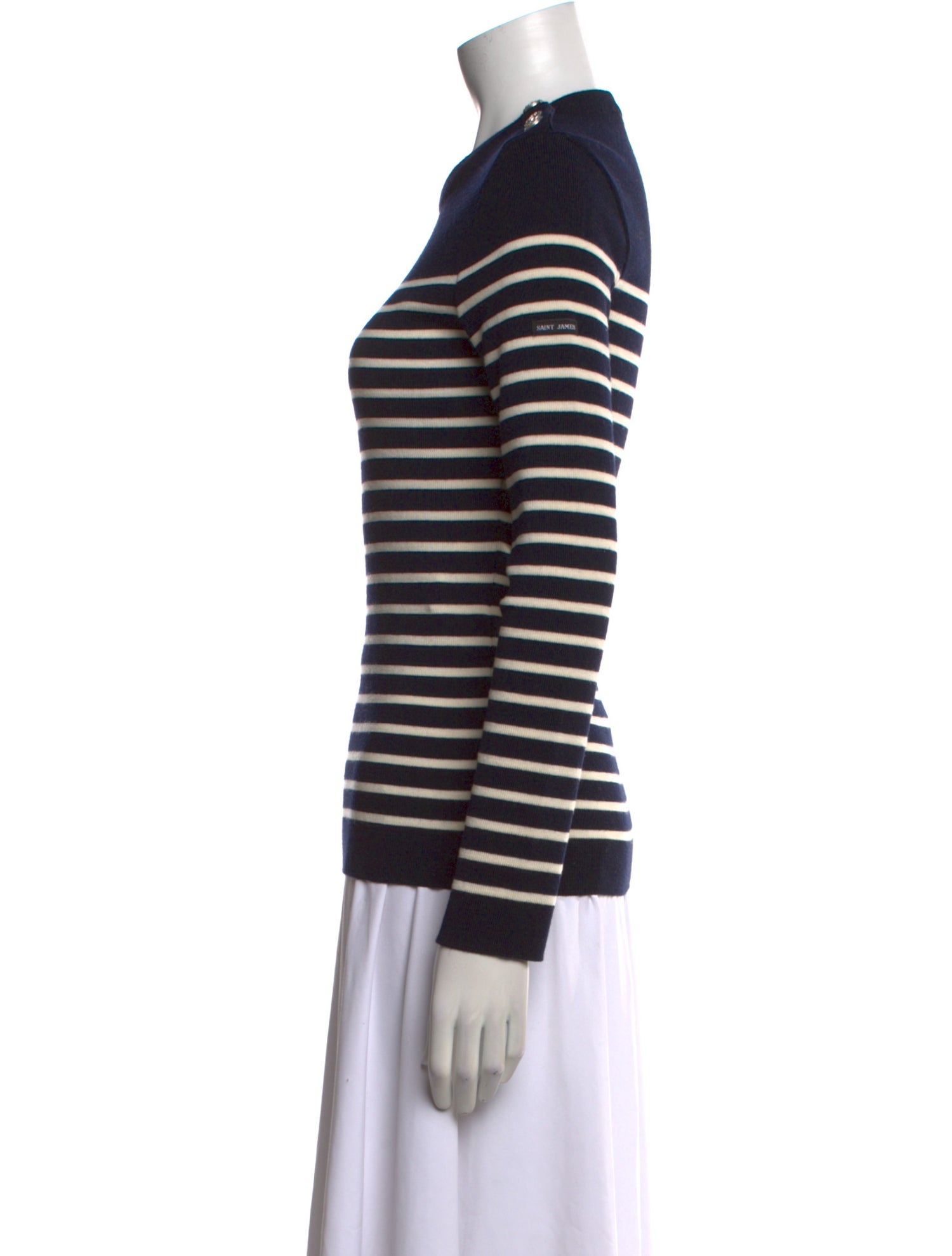 Saint James Wool Striped Sweater