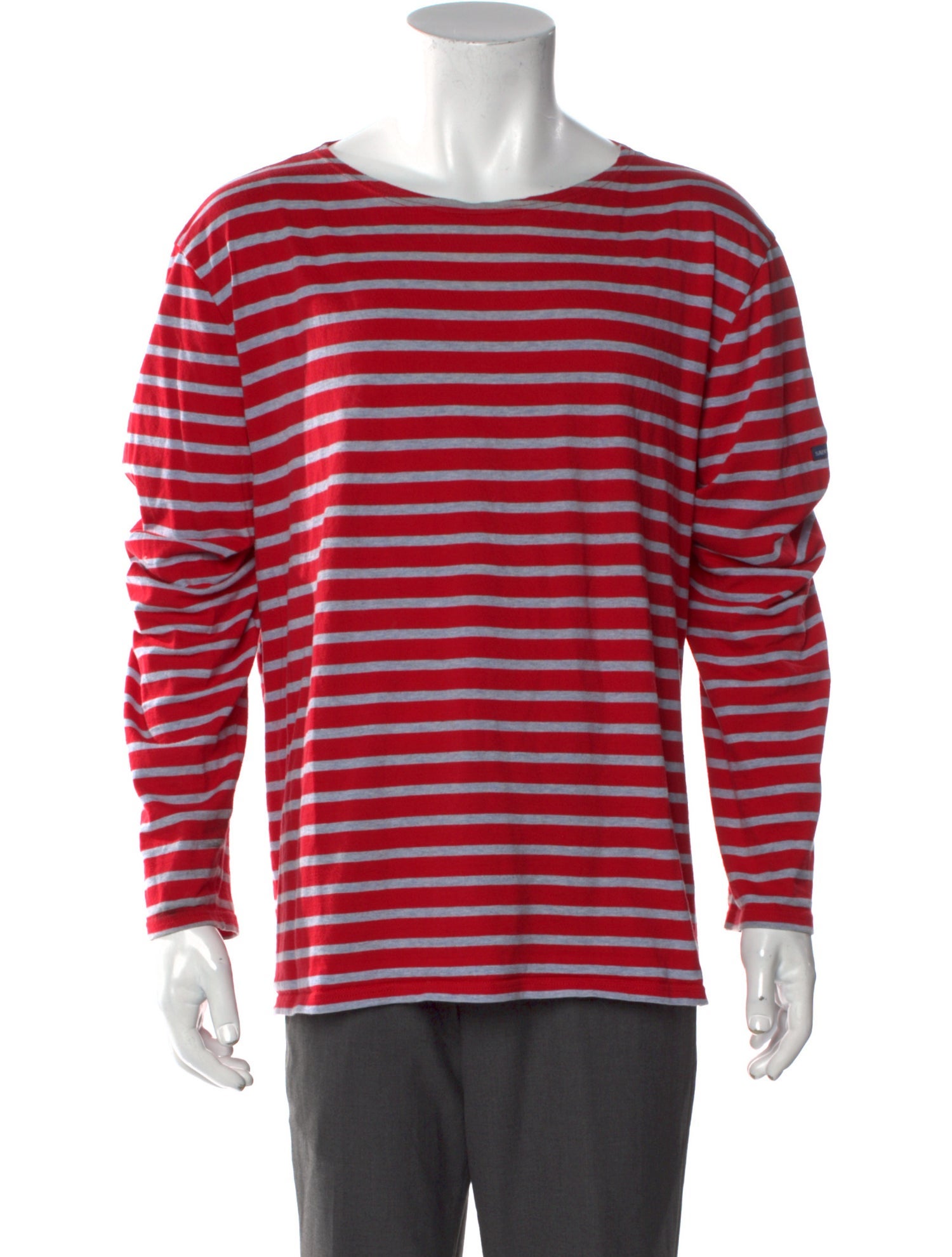 Saint James Striped Scoop Neck T-Shirt