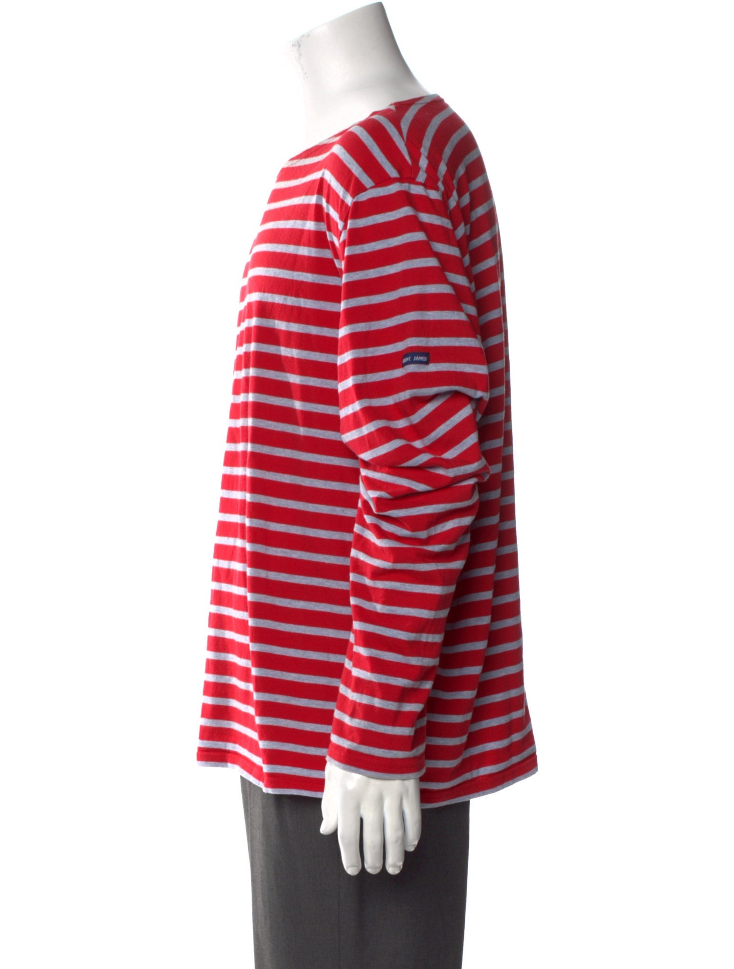 Saint James Striped Scoop Neck T-Shirt