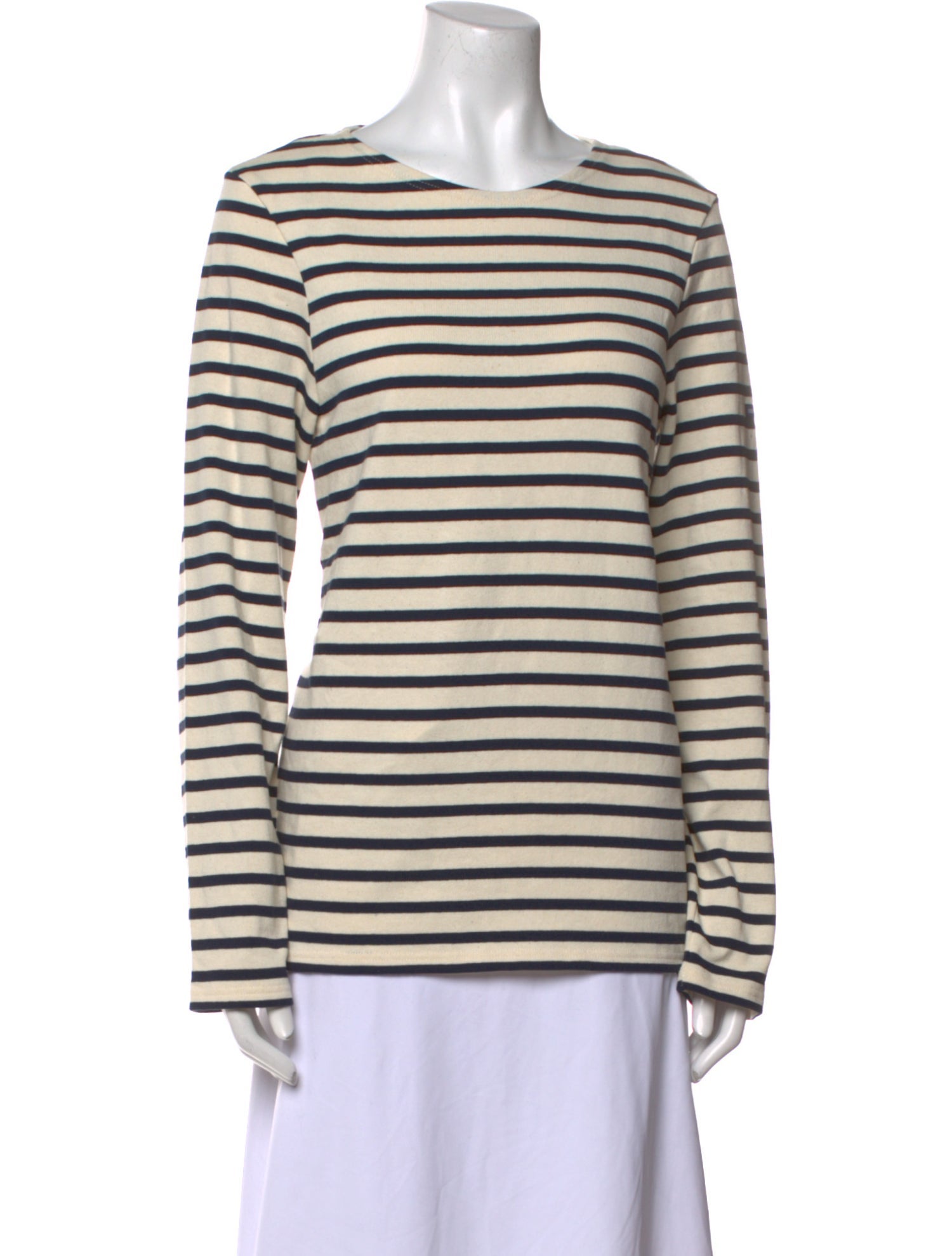 Saint James Striped Crew Neck Top w/ Tags