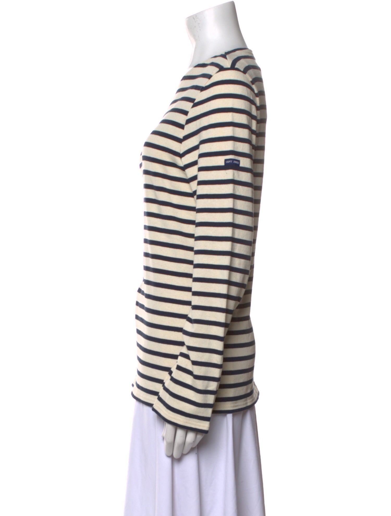 Saint James Striped Crew Neck Top w/ Tags