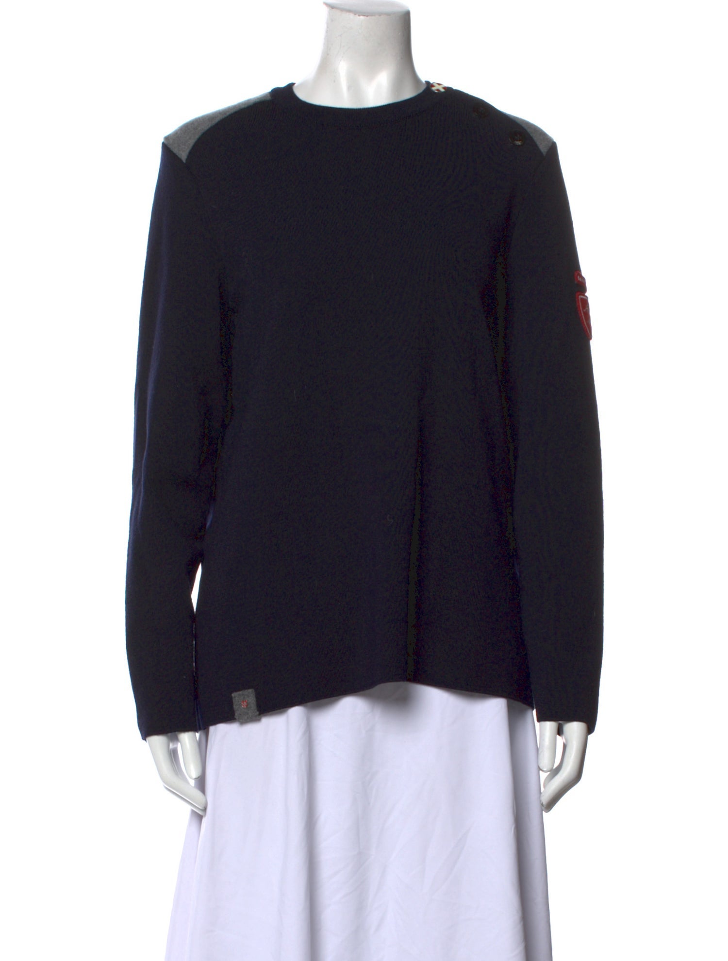Saint James Wool Crew Neck Sweater