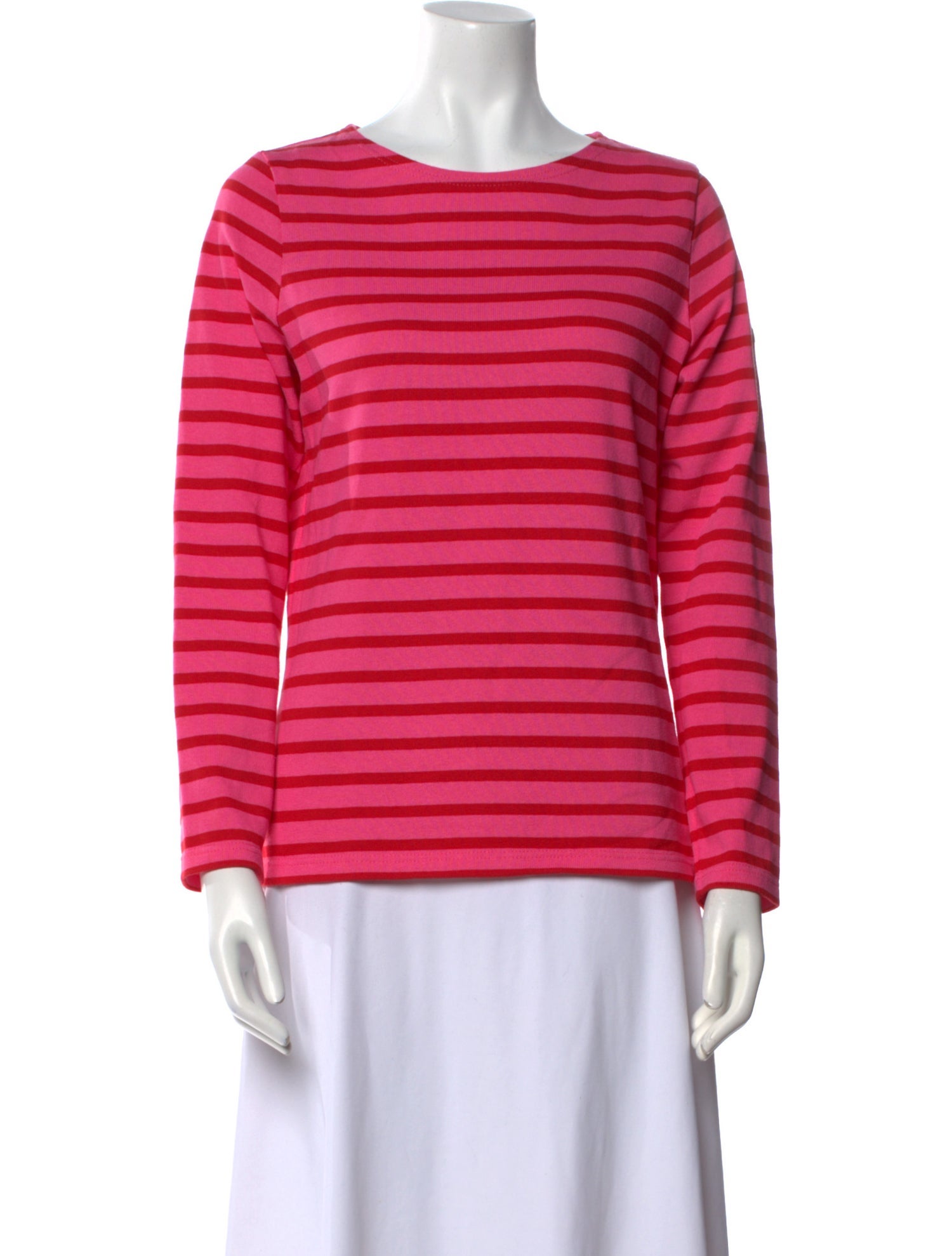 Saint James Striped Crew Neck T-Shirt