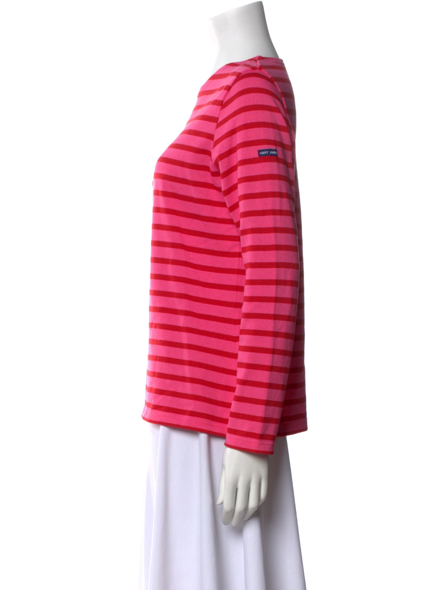 Saint James Striped Crew Neck T-Shirt