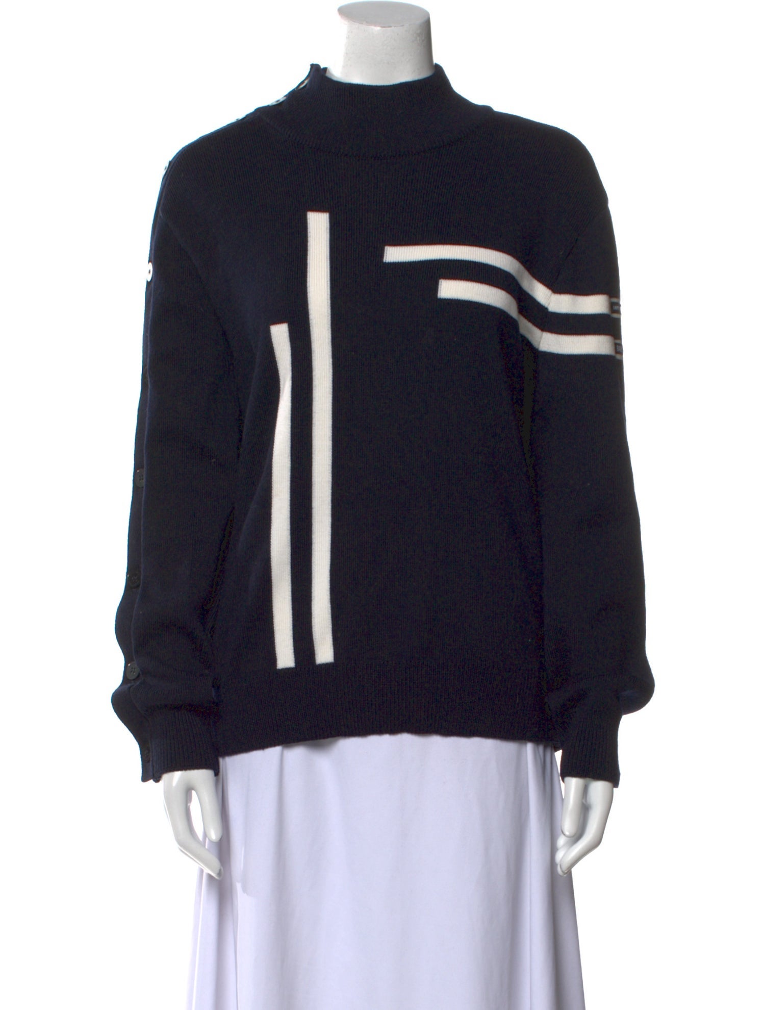 Saint James Wool Striped Sweater