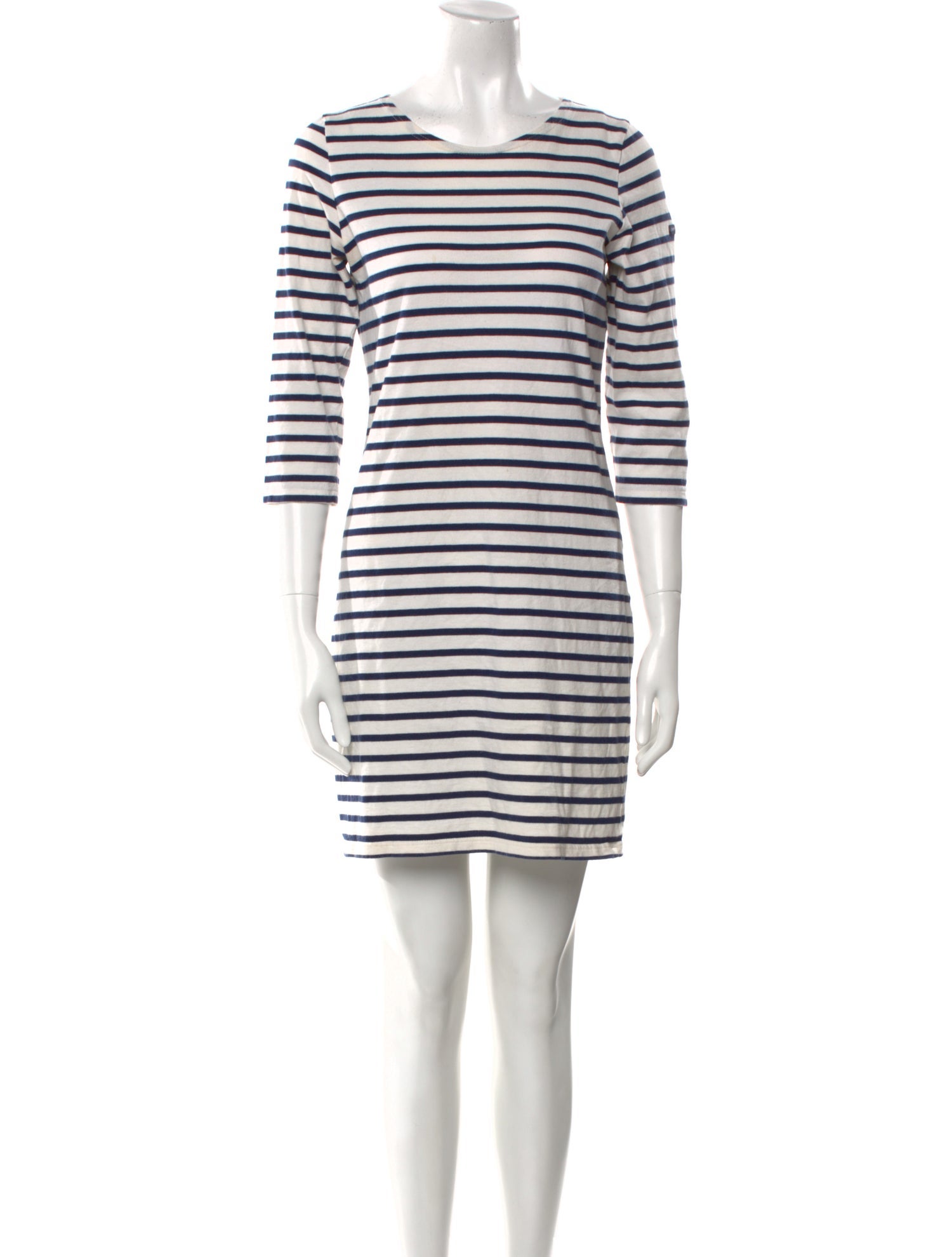 Saint James Striped Mini Dress