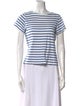 Saint James Striped Scoop Neck T-Shirt
