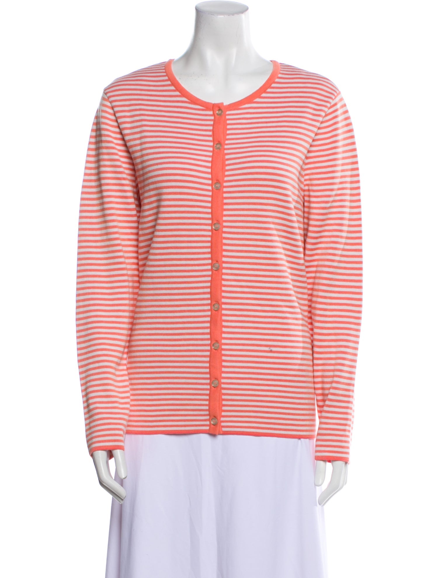 Saint James Striped Crew Neck Sweatshirt