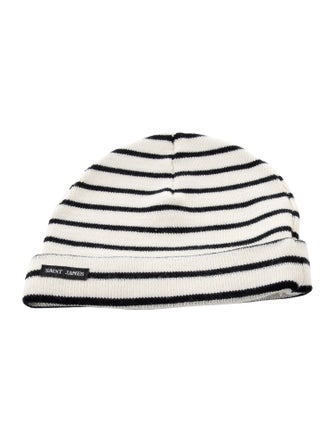 Saint James Striped Knit Beanie
