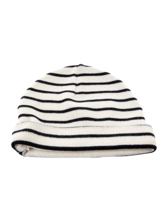Saint James Striped Knit Beanie