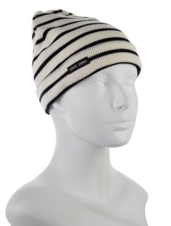 Saint James Striped Knit Beanie