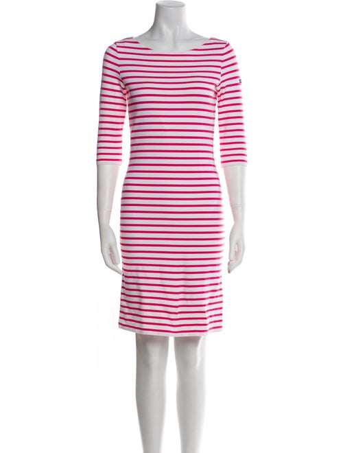 Saint James Striped Mini Dress