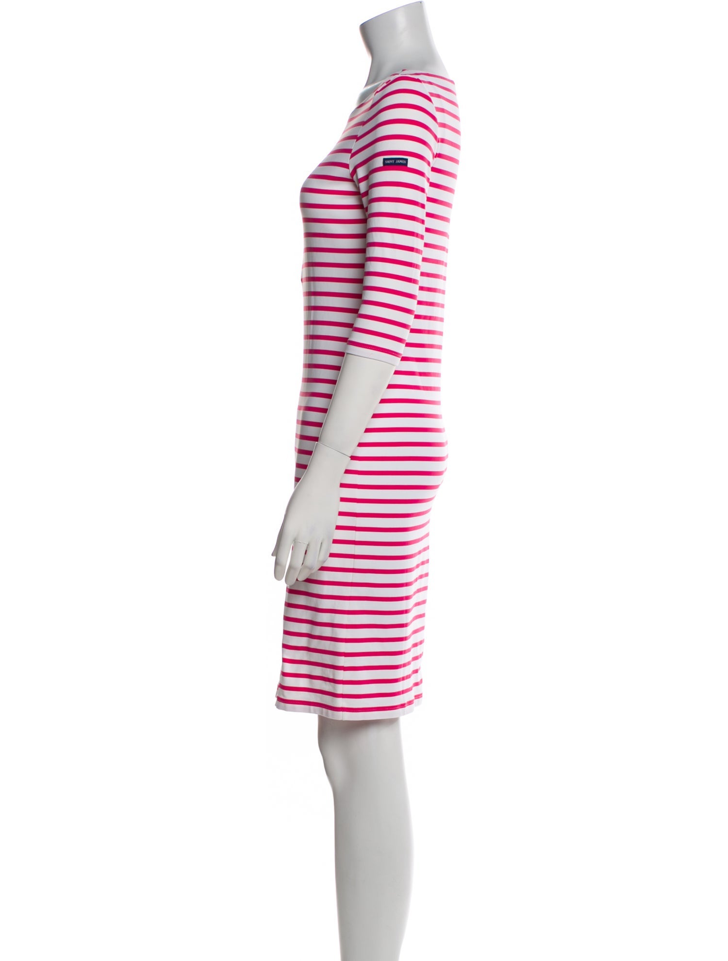 Saint James Striped Mini Dress