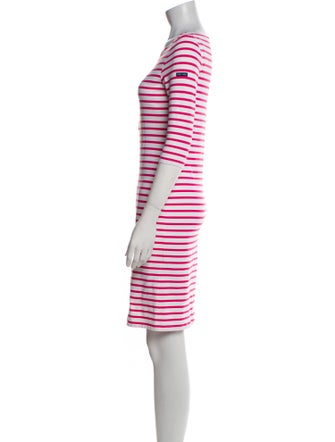 Saint James Striped Mini Dress