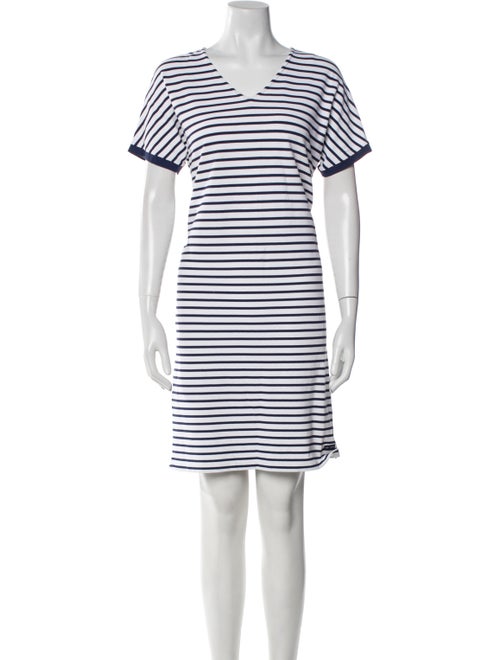 Saint James Striped Mini Dress