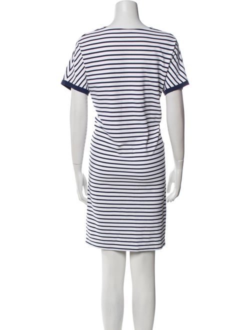 Saint James Striped Mini Dress
