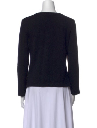 Saint James Wool Floral Print Sweater