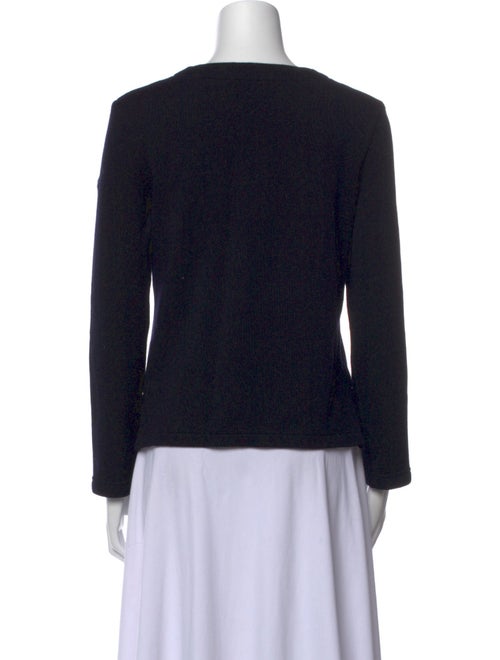 Saint James Wool Floral Print Sweater