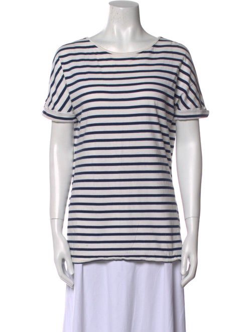 Saint James Striped Scoop Neck T-Shirt