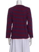 Saint James Striped Bateau Neckline Top
