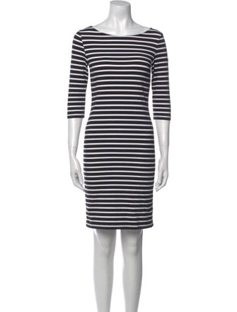 Saint James Striped Mini Dress