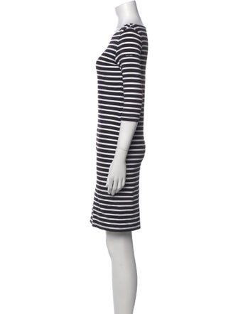 Saint James Striped Mini Dress