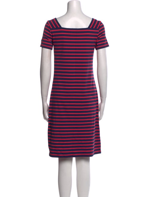 Saint James Striped Knee-Length Dress